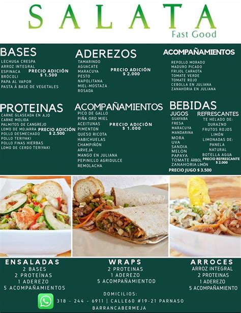 Salta! Menu .
